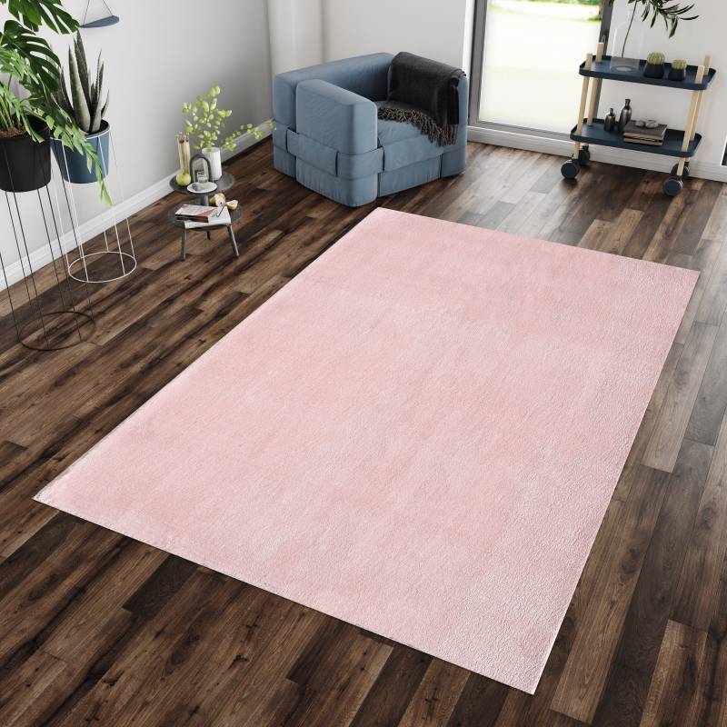 Ayyildiz Teppiche Teppich »CATWALK 2600«, rechteckig, 25 mm Höhe, Besonders weich / Soft Flor / waschbar, Kaninchenfell Haptik von Ayyildiz Teppiche
