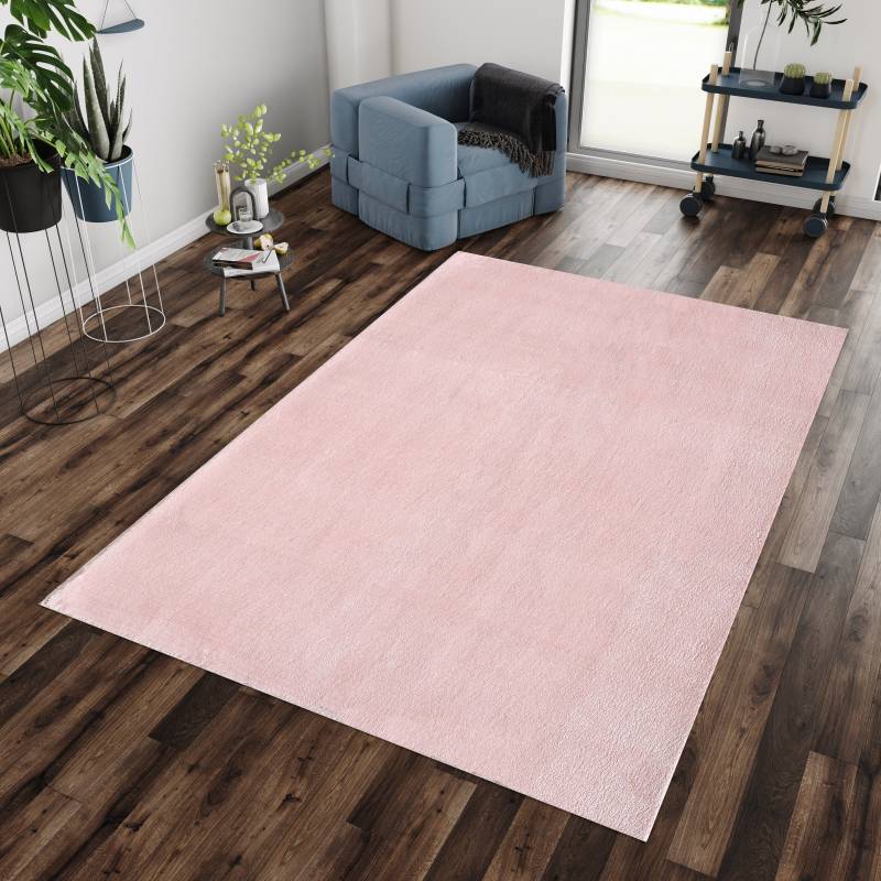 Ayyildiz Teppiche Teppich »CATWALK 2600«, rechteckig, 25 mm Höhe, Besonders weich / Soft Flor / waschbar, Kaninchenfell Haptik von Ayyildiz Teppiche