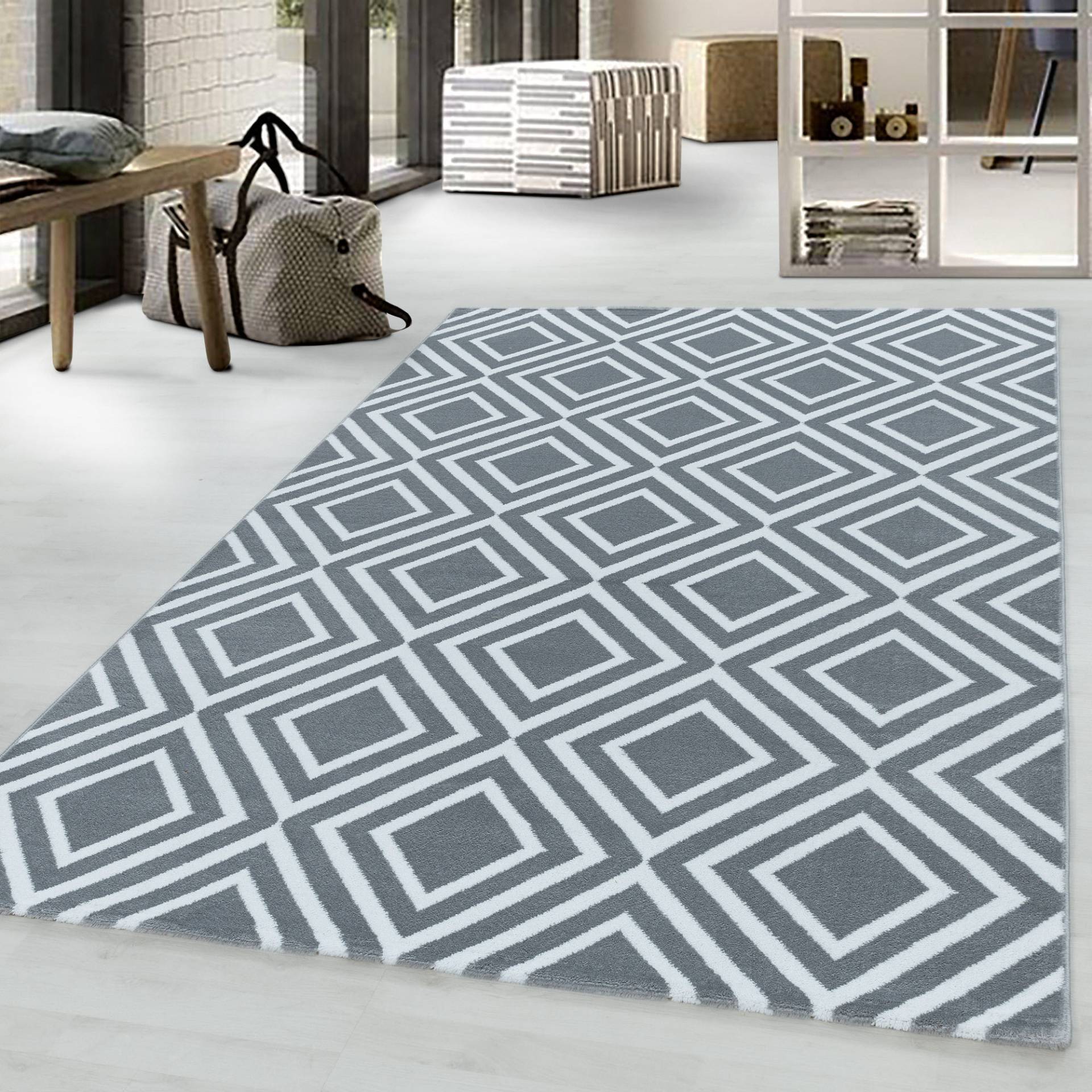 Ayyildiz Teppiche Teppich »COSTA 3525«, rechteckig, 11 mm Höhe, Wohnzimmer von Ayyildiz Teppiche