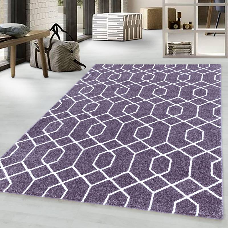 Ayyildiz Teppiche Teppich »EFOR 3713«, rechteckig, 11 mm Höhe, Läufer, Kurzflor, Wohnzimmer von Ayyildiz Teppiche
