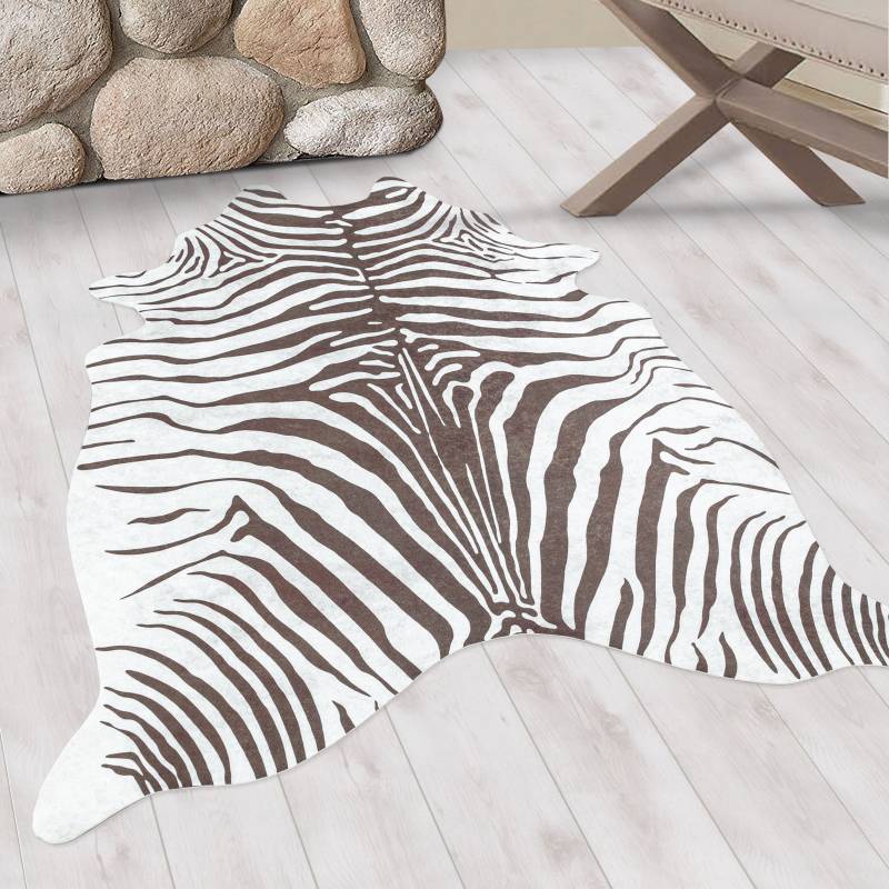 Ayyildiz Teppiche Teppich »ETOSHA 4111«, tierfellförmig, 6 mm Höhe, Pflegeleicht / Moderner Fell Look von Ayyildiz Teppiche