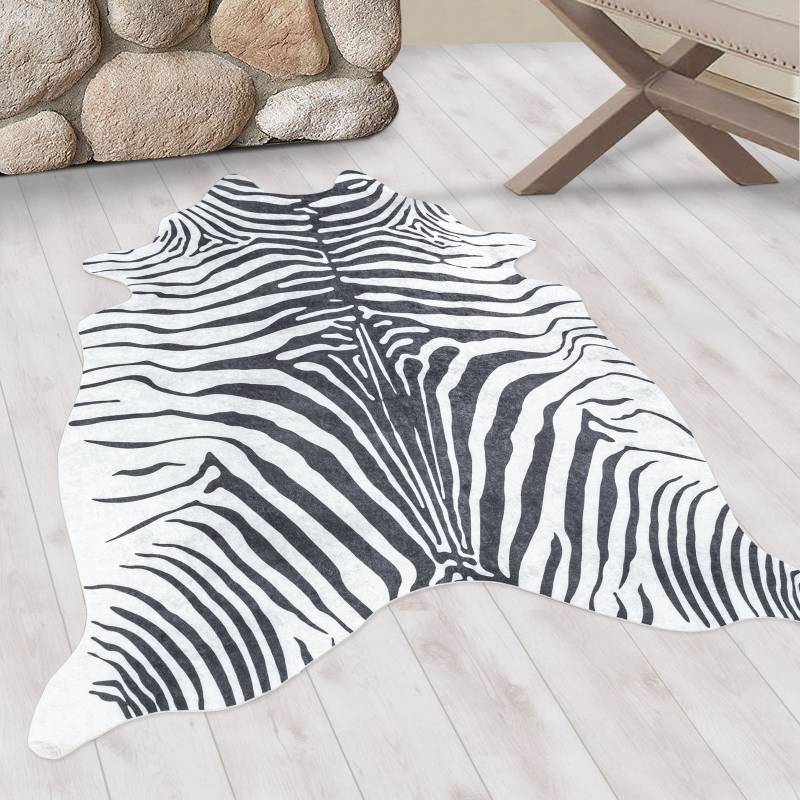 Ayyildiz Teppiche Teppich »ETOSHA 4111«, tierfellförmig, 6 mm Höhe, Pflegeleicht / Moderner Fell Look von Ayyildiz Teppiche