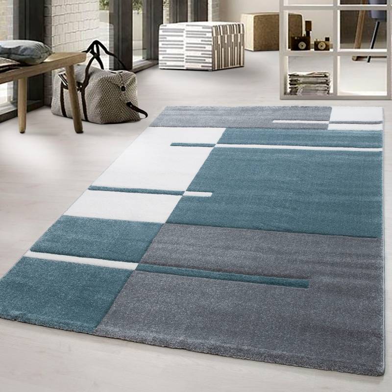 Ayyildiz Teppiche Teppich »Hawaii 1310«, rechteckig, 13 mm Höhe, Läufer, handgearbeiteter Konturenschnitt, Wohnzimmer von Ayyildiz Teppiche