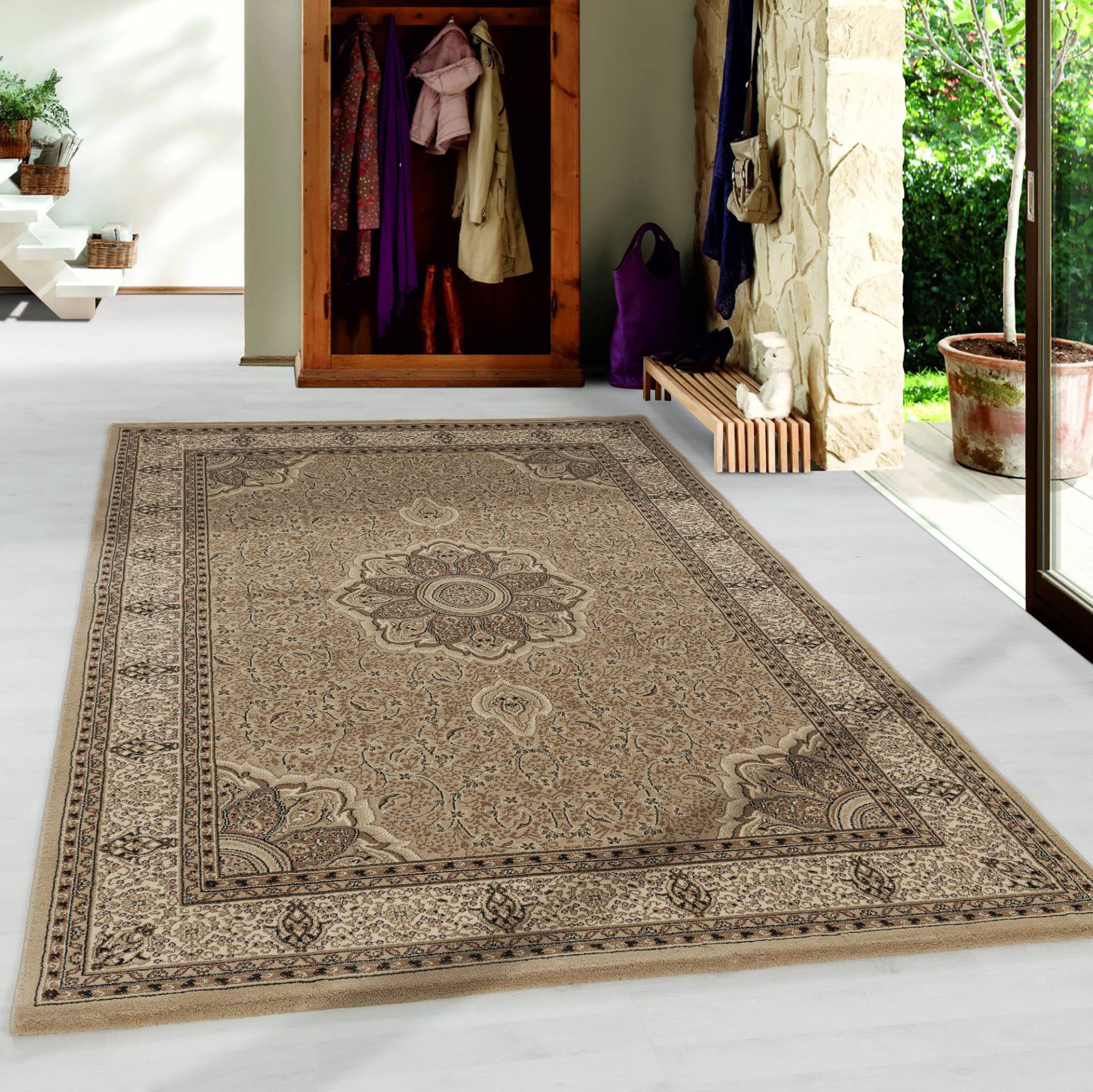 Ayyildiz Teppiche Teppich »KASHMIR 2601«, rechteckig, 10 mm Höhe, Orient Optik, pflegeleicht, robuster Kurzflor, Wohnzimmer Ayyildiz Teppiche Teppich »KASHMIR 2601«, rechteckig, 10 mm Höhe, Orient Optik, pflegeleicht, robuster Kurzflor, Wohnzimmer von Ayyildiz Teppiche
