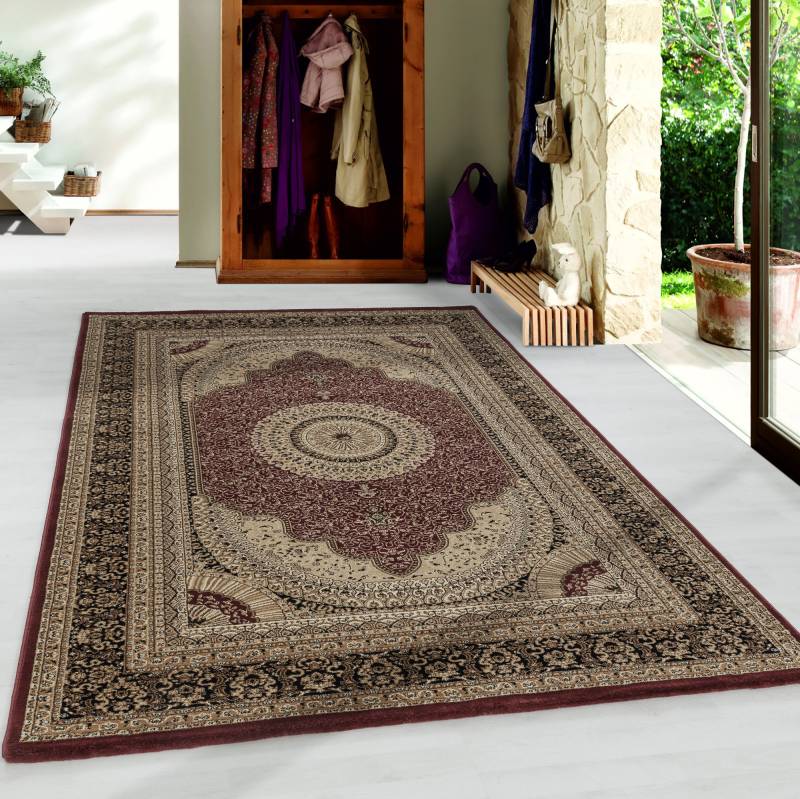 Ayyildiz Teppiche Teppich »KASHMIR 2605«, rechteckig, 10 mm Höhe, Orient Optik, pflegeleicht, robuster Kurzflor, Wohnzimmer von Ayyildiz Teppiche