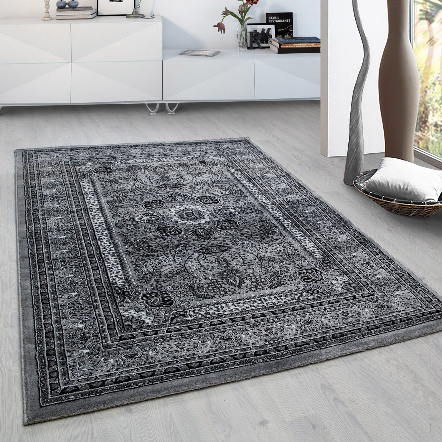 Ayyildiz Teppiche Teppich »Marrakesh 207«, rechteckig, 12 mm Höhe, Kurzflor, Orient-Optik, Webteppich, Wohnzimmer von Ayyildiz Teppiche