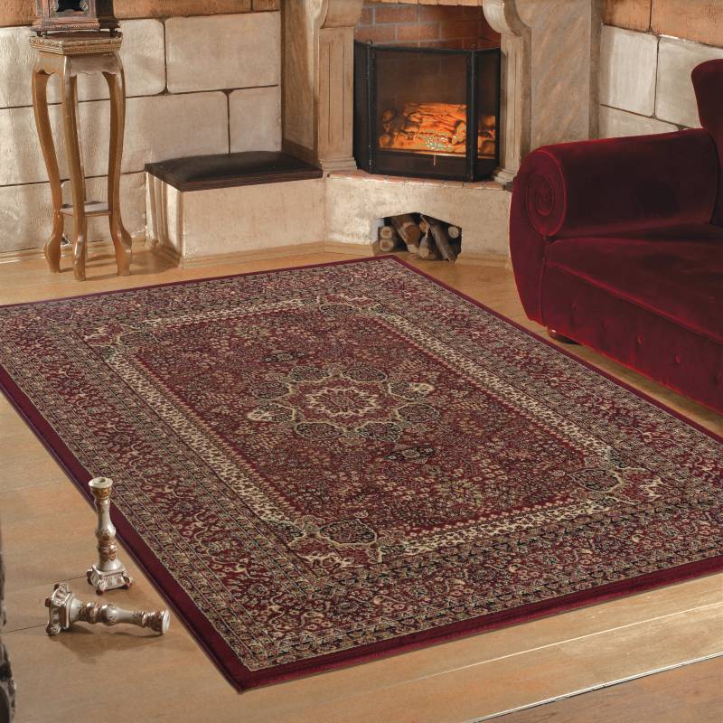 Ayyildiz Teppiche Teppich »Marrakesh 207«, rechteckig, 12 mm Höhe, Kurzflor, Orient-Optik, Webteppich, Wohnzimmer von Ayyildiz Teppiche