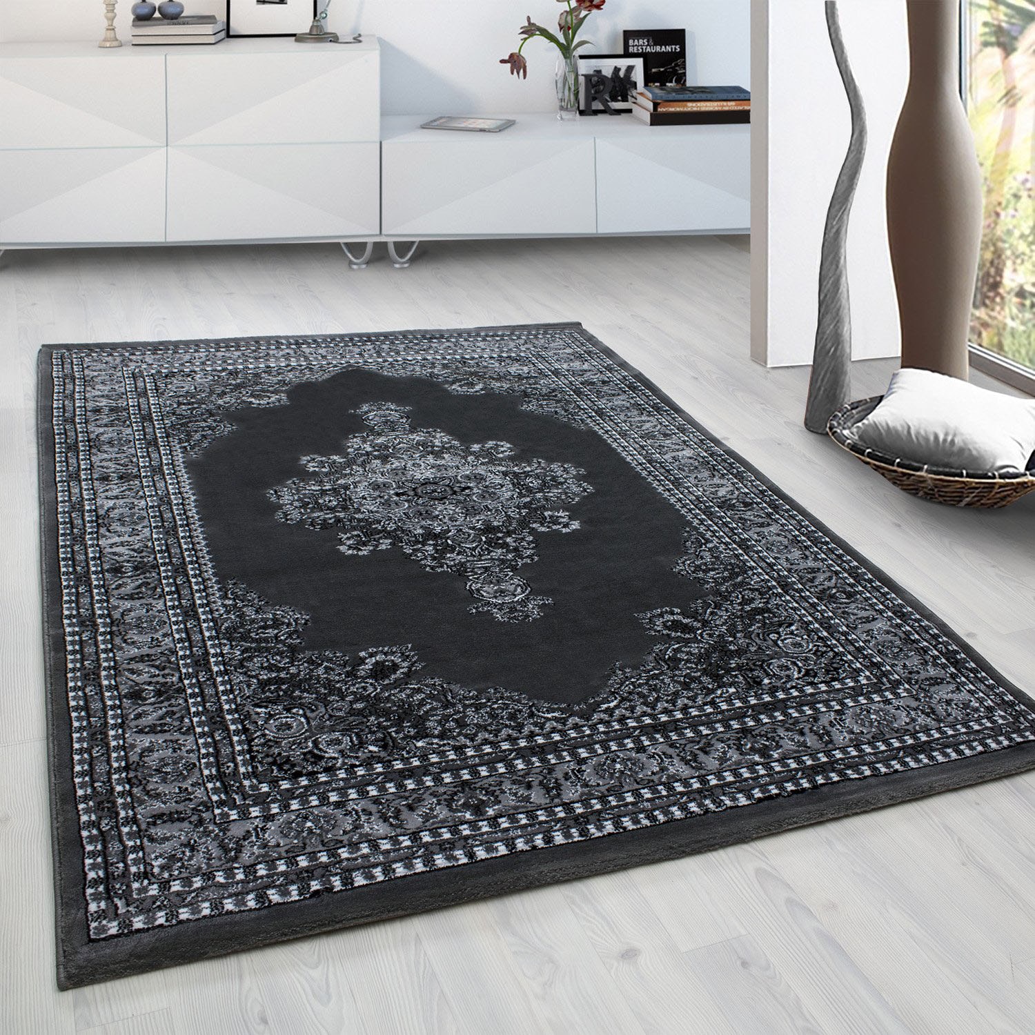 Ayyildiz Teppiche Teppich »Marrakesh 297«, rechteckig, 12 mm Höhe, Kurzflor, Orient-Optik, Webteppich, Wohnzimmer von Ayyildiz Teppiche