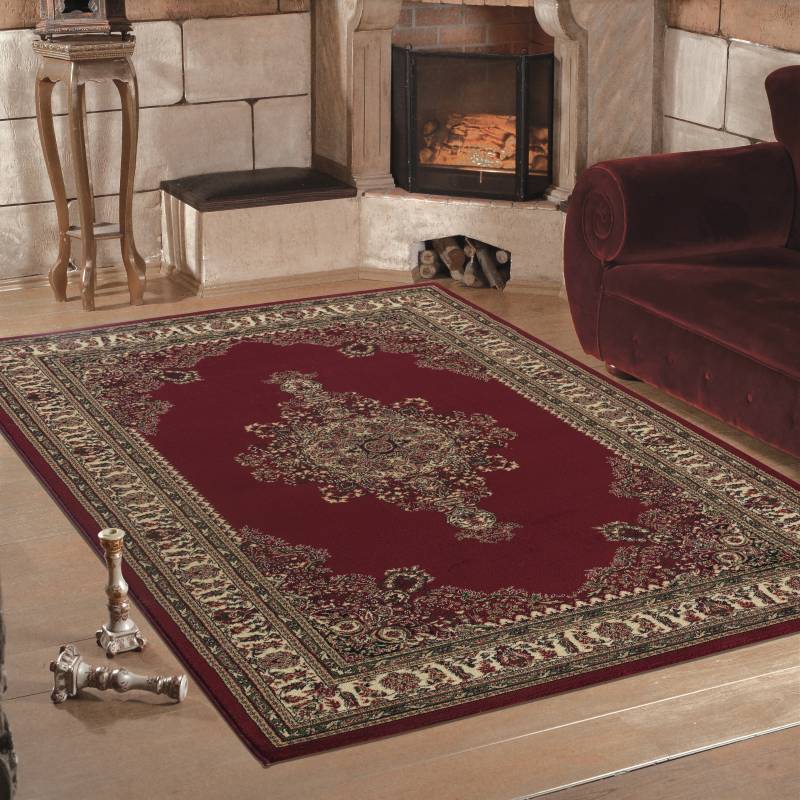 Ayyildiz Teppiche Teppich »Marrakesh 297«, rechteckig, 12 mm Höhe, Kurzflor, Orient-Optik, Webteppich, Wohnzimmer von Ayyildiz Teppiche