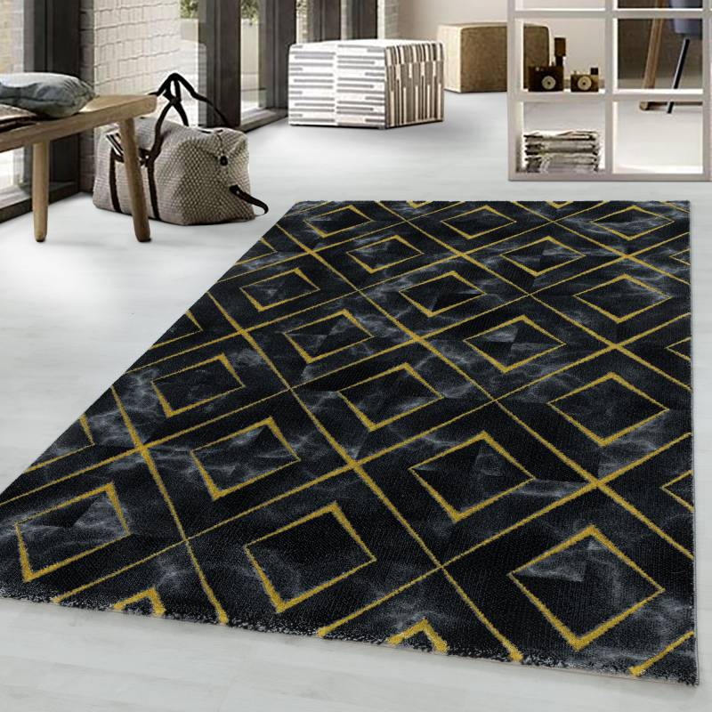 Ayyildiz Teppiche Teppich »NAXOS 3812«, rechteckig, 12 mm Höhe, Wohnzimmer von Ayyildiz Teppiche
