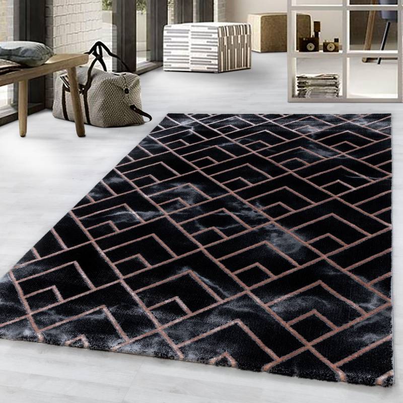 Ayyildiz Teppiche Teppich »NAXOS 3814«, rechteckig, 12 mm Höhe, Läufer, Wohnzimmer von Ayyildiz Teppiche