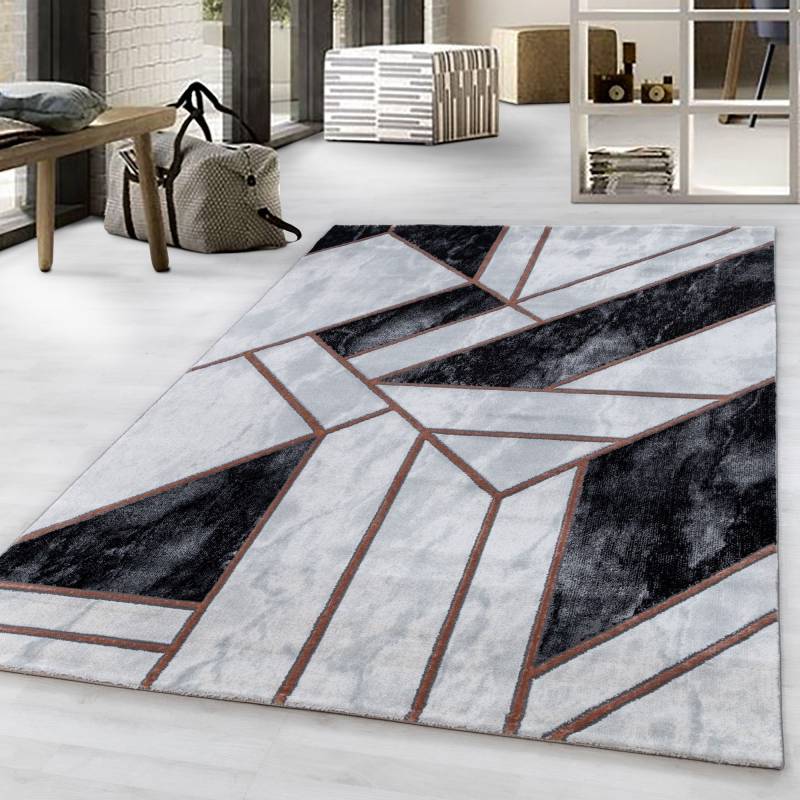 Ayyildiz Teppiche Teppich »NAXOS 3817«, rechteckig, 12 mm Höhe, Wohnzimmer von Ayyildiz Teppiche