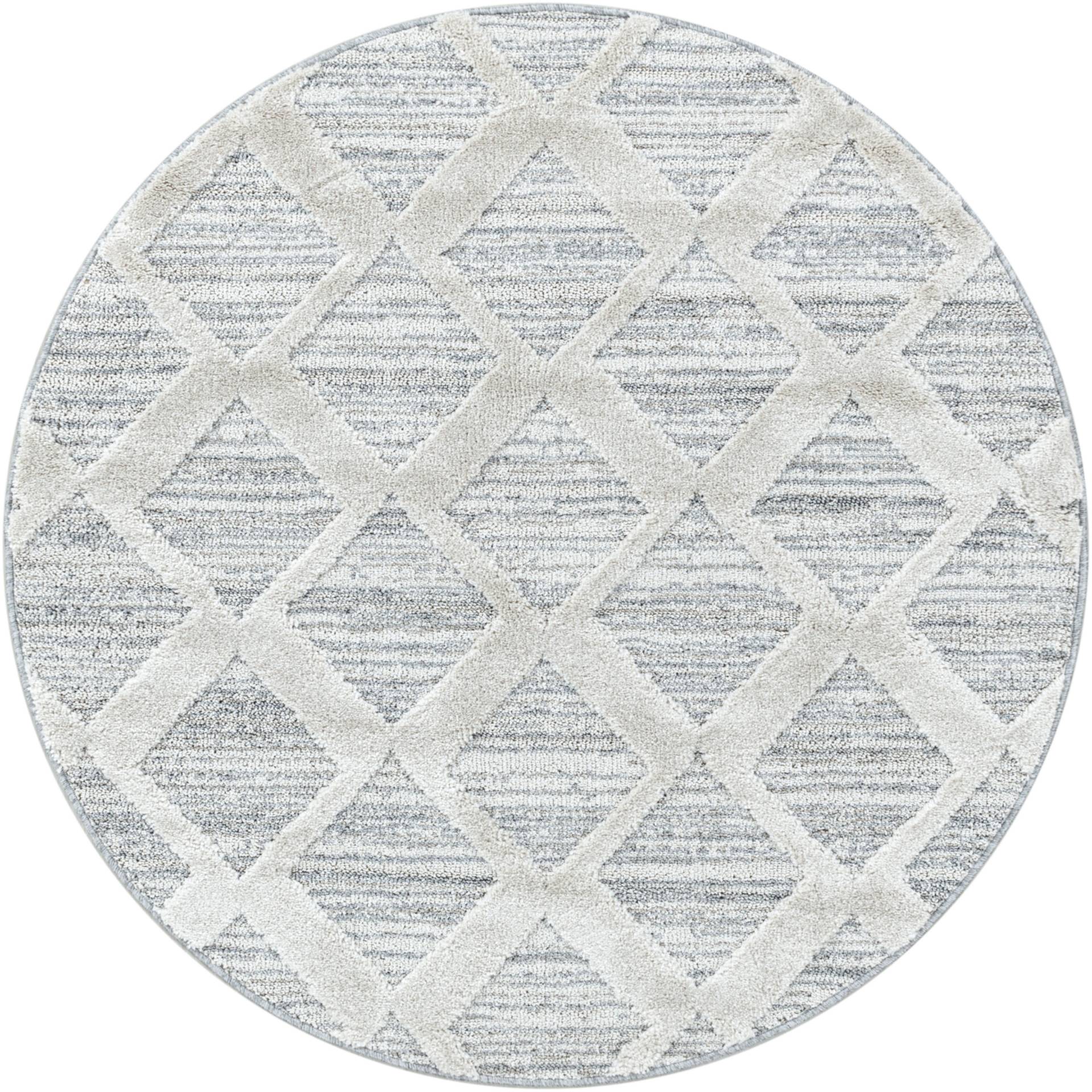Ayyildiz Teppiche Teppich »PISA 4703«, rund, 20 mm Höhe, auch rechteckig, Hoch Tief Struktur, Wohnzimmer, Schlafzimmer Ayyildiz Teppiche Teppich »PISA 4703«, rund, 20 mm Höhe, auch rechteckig, Hoch Tief Struktur, Wohnzimmer, Schlafzimmer von Ayyildiz Teppiche