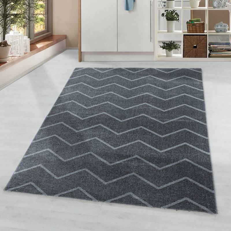 Ayyildiz Teppiche Teppich »RIO 4602«, rechteckig, 8 mm Höhe, Pflegeleicht / Strapazierfähig / Trend Colors/ Wohnzimmer von Ayyildiz Teppiche