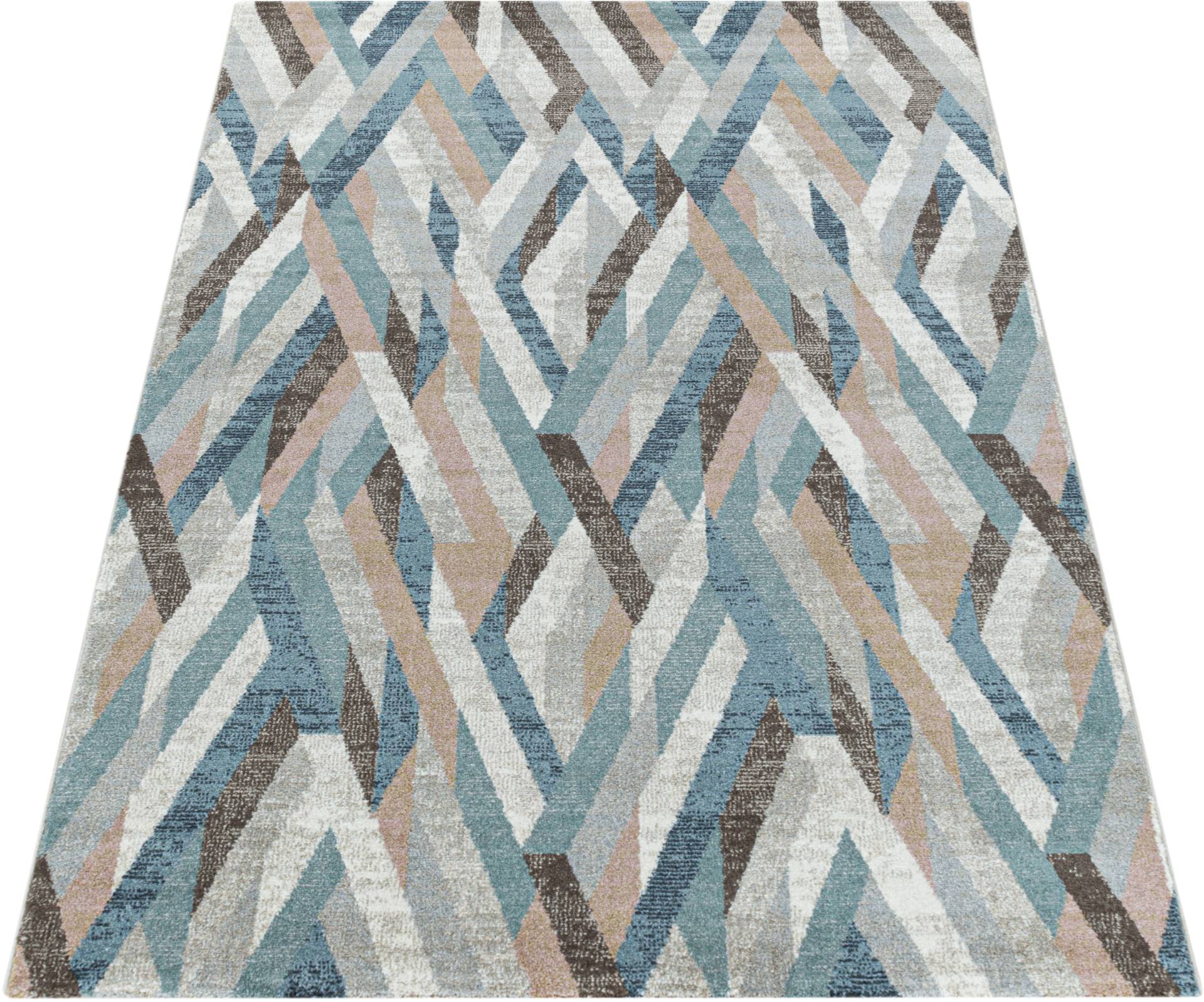 Ayyildiz Teppiche Teppich »ROYAL 4803«, rechteckig, 11 mm Höhe, Pflegeleicht / Strapazierfähig / Trend Colors/ Wohnzimmer von Ayyildiz Teppiche