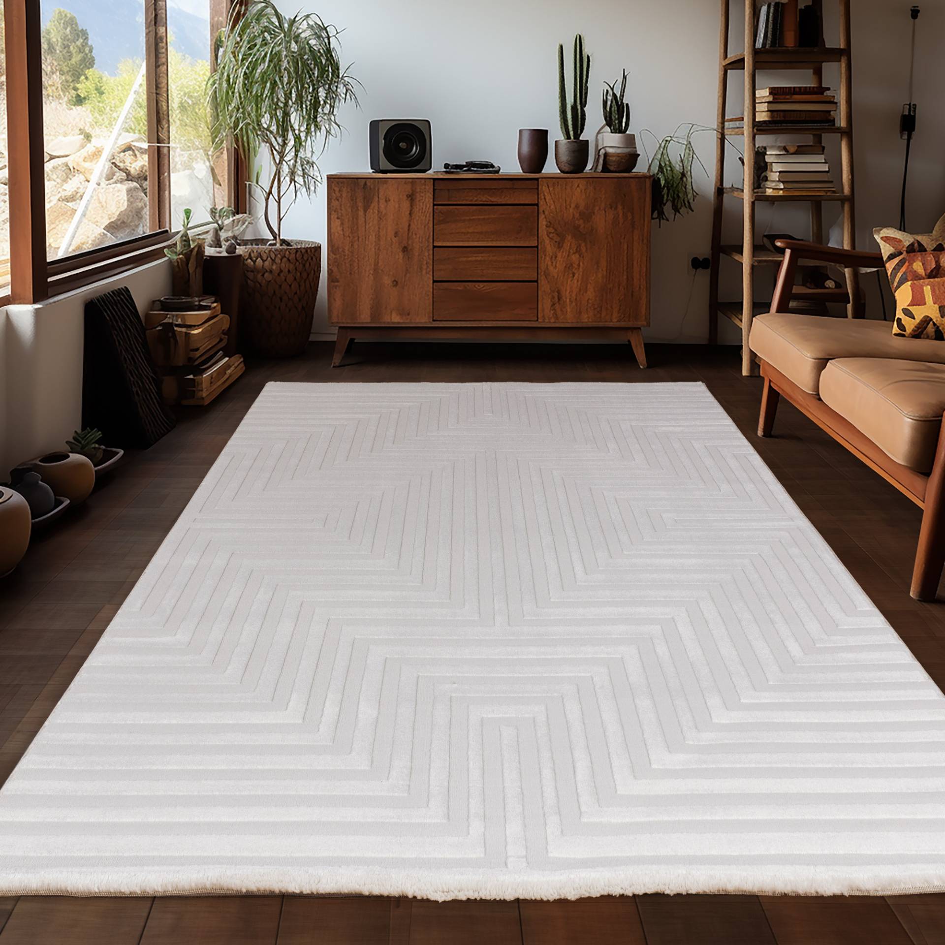 Ayyildiz Teppiche Teppich »SAHARA 1111«, rechteckig, 12 mm Höhe, Läufer / Pflegeleicht / Strapazierfähig / Trend Colors/ Wohnzimmer von Ayyildiz Teppiche