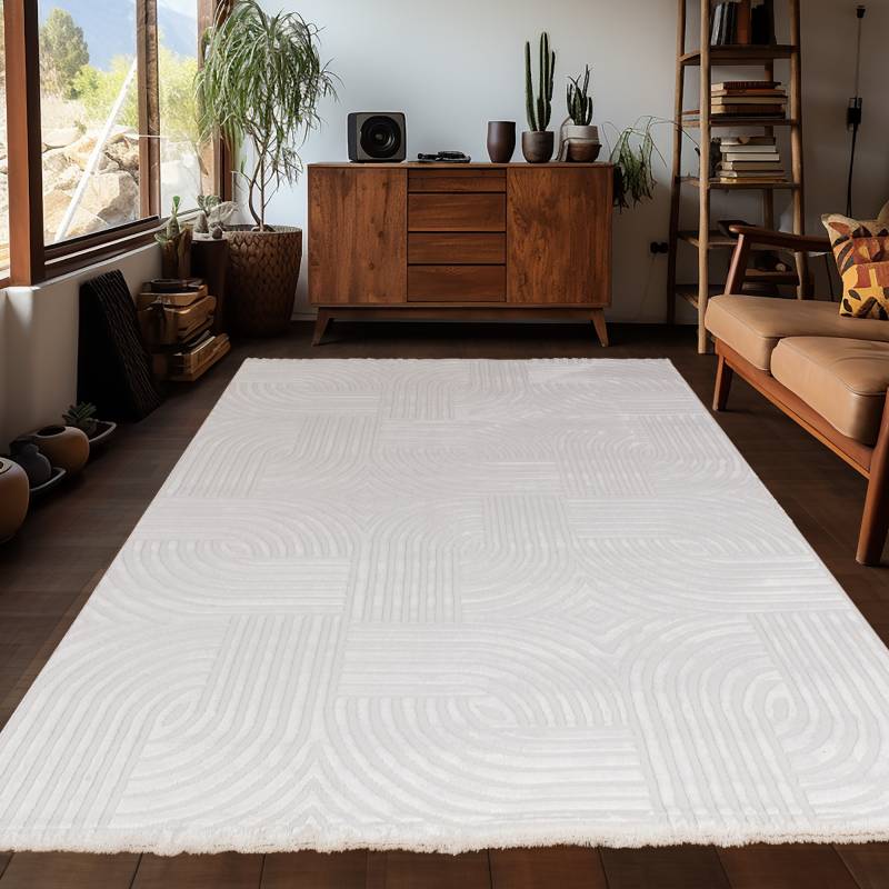 Ayyildiz Teppiche Teppich »SAHARA 1112«, rechteckig, 12 mm Höhe, Läufer, Pflegeleicht / Strapazierfähig / Trend Colors/ Wohnzimmer von Ayyildiz Teppiche