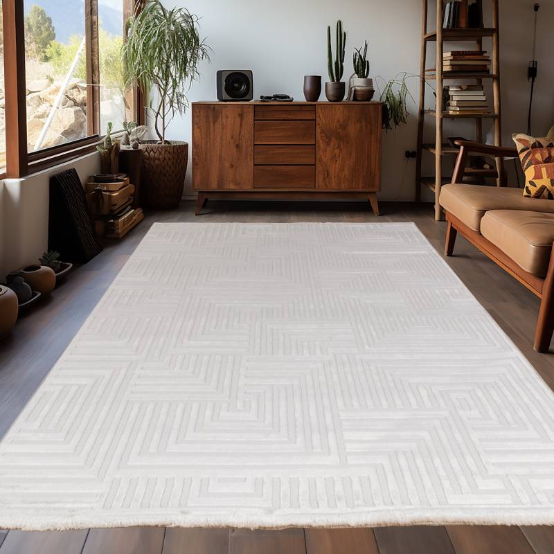 Ayyildiz Teppiche Teppich »SAHARA 1114«, rechteckig, 12 mm Höhe, Läufer / Pflegeleicht / Strapazierfähig / Trend Colors/ Wohnzimmer von Ayyildiz Teppiche
