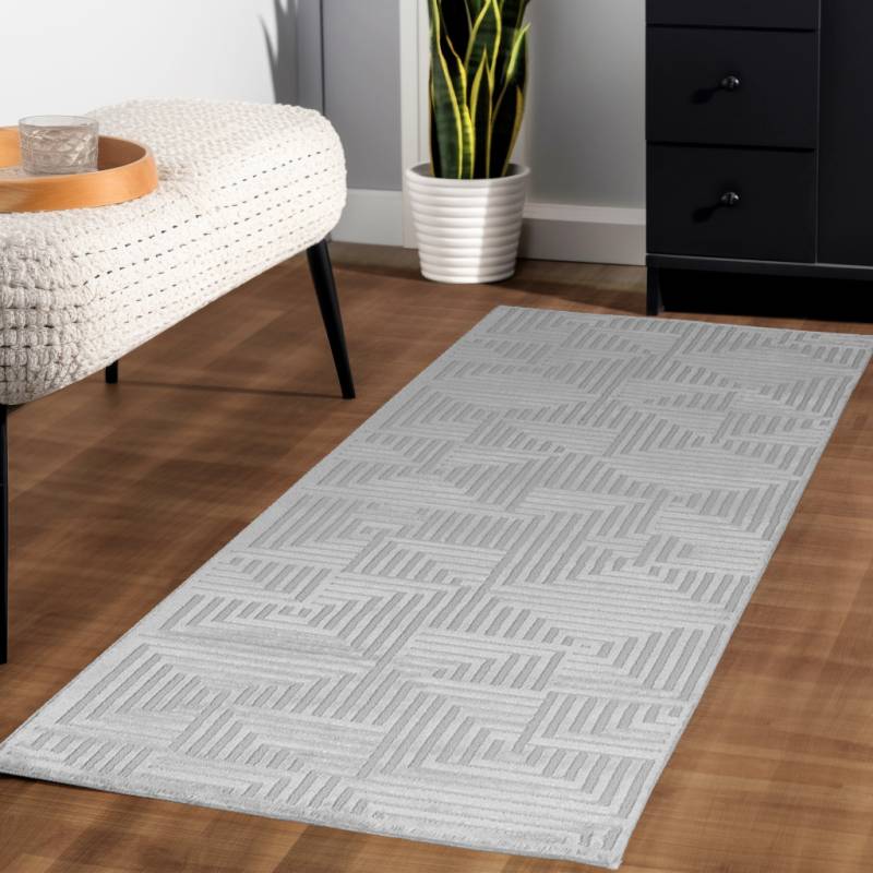 Ayyildiz Teppiche Teppich »SAHARA 1114«, rechteckig, 12 mm Höhe, Läufer / Pflegeleicht / Strapazierfähig / Trend Colors/ Wohnzimmer von Ayyildiz Teppiche