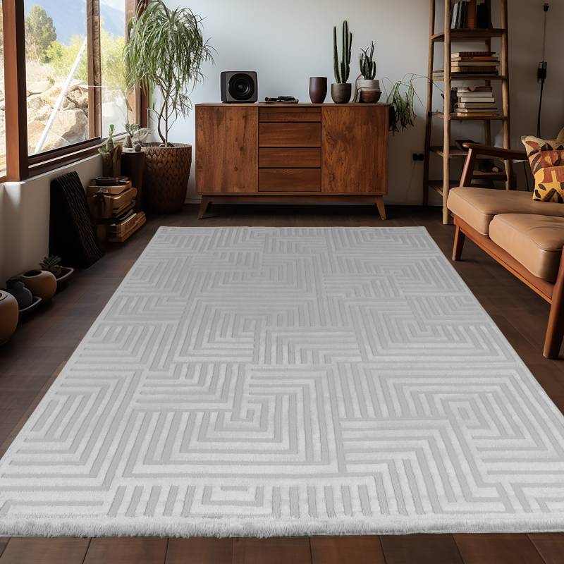 Ayyildiz Teppiche Teppich »SAHARA 1114«, rechteckig, 12 mm Höhe, Läufer / Pflegeleicht / Strapazierfähig / Trend Colors/ Wohnzimmer von Ayyildiz Teppiche