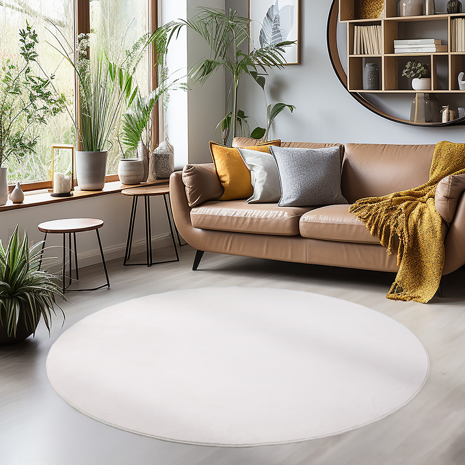 Ayyildiz Teppiche Teppich »SKY 5400«, rund, 7 mm Höhe, Besonders weich / Softfllor / waschbar Ayyildiz Teppiche Teppich »SKY 5400«, rund, 7 mm Höhe, Besonders weich / Softfllor / waschbar von Ayyildiz Teppiche