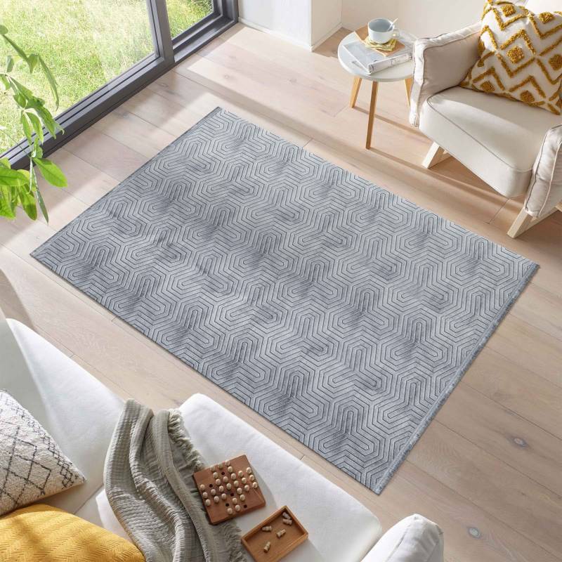 Ayyildiz Teppiche Teppich »STYLE 8901«, rechteckig, 7 mm Höhe, pflegeleicht und schmutzresistent von Ayyildiz Teppiche