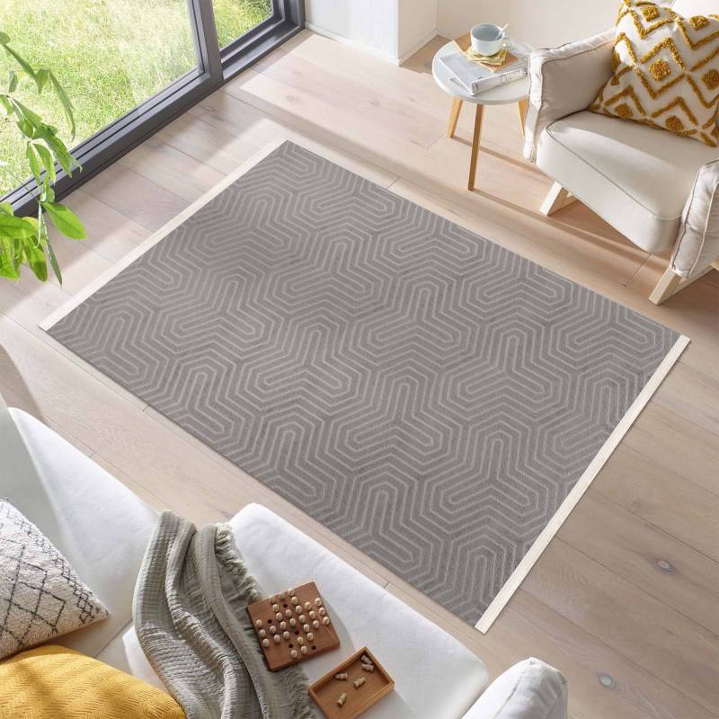 Ayyildiz Teppiche Teppich »STYLE 8901«, rechteckig, 7 mm Höhe, pflegeleicht und schmutzresistent von Ayyildiz Teppiche