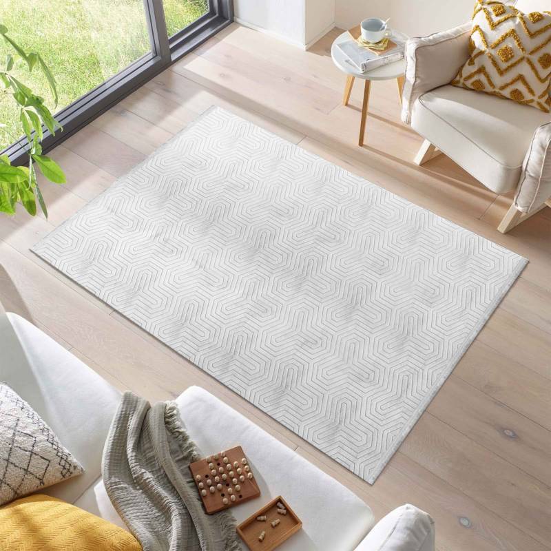 Ayyildiz Teppiche Teppich »STYLE 8901«, rechteckig, 7 mm Höhe, pflegeleicht und schmutzresistent von Ayyildiz Teppiche