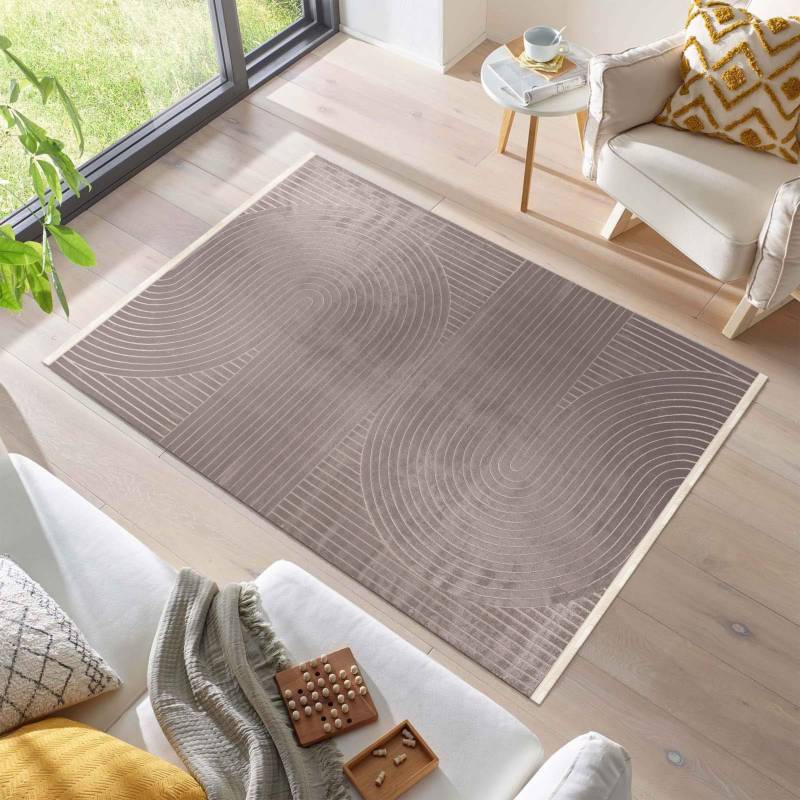 Ayyildiz Teppiche Teppich »STYLE 8902«, rechteckig, 7 mm Höhe, pflegeleicht und schmutzresistent von Ayyildiz Teppiche