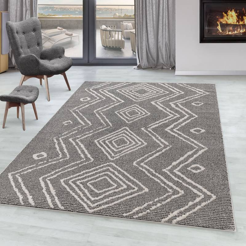 Ayyildiz Teppiche Teppich »TAZNAXT 5104«, rechteckig, 11 mm Höhe, Pflegeleicht / Modern von Ayyildiz Teppiche