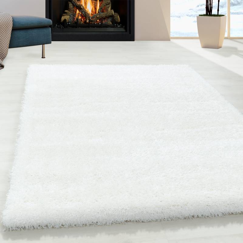 Ayyildiz Teppiche Hochflor-Teppich »BRILLIANT 4200«, rechteckig, 50 mm Höhe, Läufer, auch in rund, Langflor, Shaggy, Wohnzimmer von Ayyildiz Teppiche