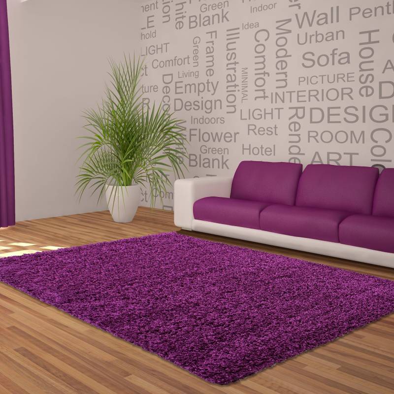 Ayyildiz Teppiche Hochflor-Teppich »Dream Shaggy«, rechteckig, 50 mm Höhe, Langflor, auch in rund, Läufer, Wohnzimmer Schlafzimmer von Ayyildiz Teppiche