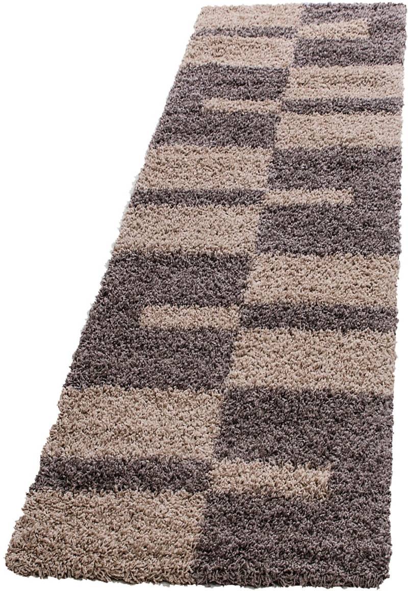 Ayyildiz Teppiche Hochflor-Läufer »Gala Shaggy 2505«, rechteckig, 30 mm Höhe, Langflor, Läufer, alle Räume, Wohnzimmer von Ayyildiz Teppiche