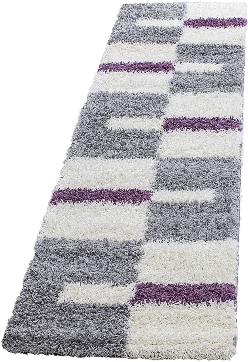 Ayyildiz Teppiche Hochflor-Läufer »Gala Shaggy 2505«, rechteckig, 30 mm Höhe, Langflor, Läufer, alle Räume, Wohnzimmer von Ayyildiz Teppiche