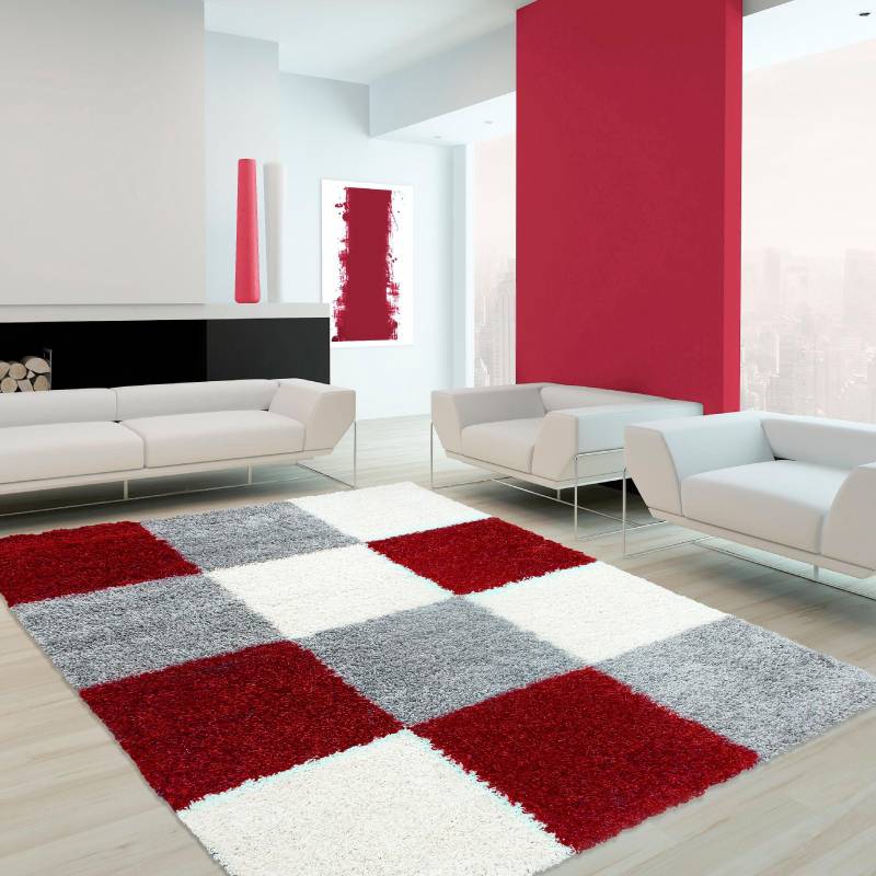 Ayyildiz Teppiche Hochflor-Teppich »Life Shaggy 1501«, rechteckig, 30 mm Höhe, Wohnzimmer von Ayyildiz Teppiche