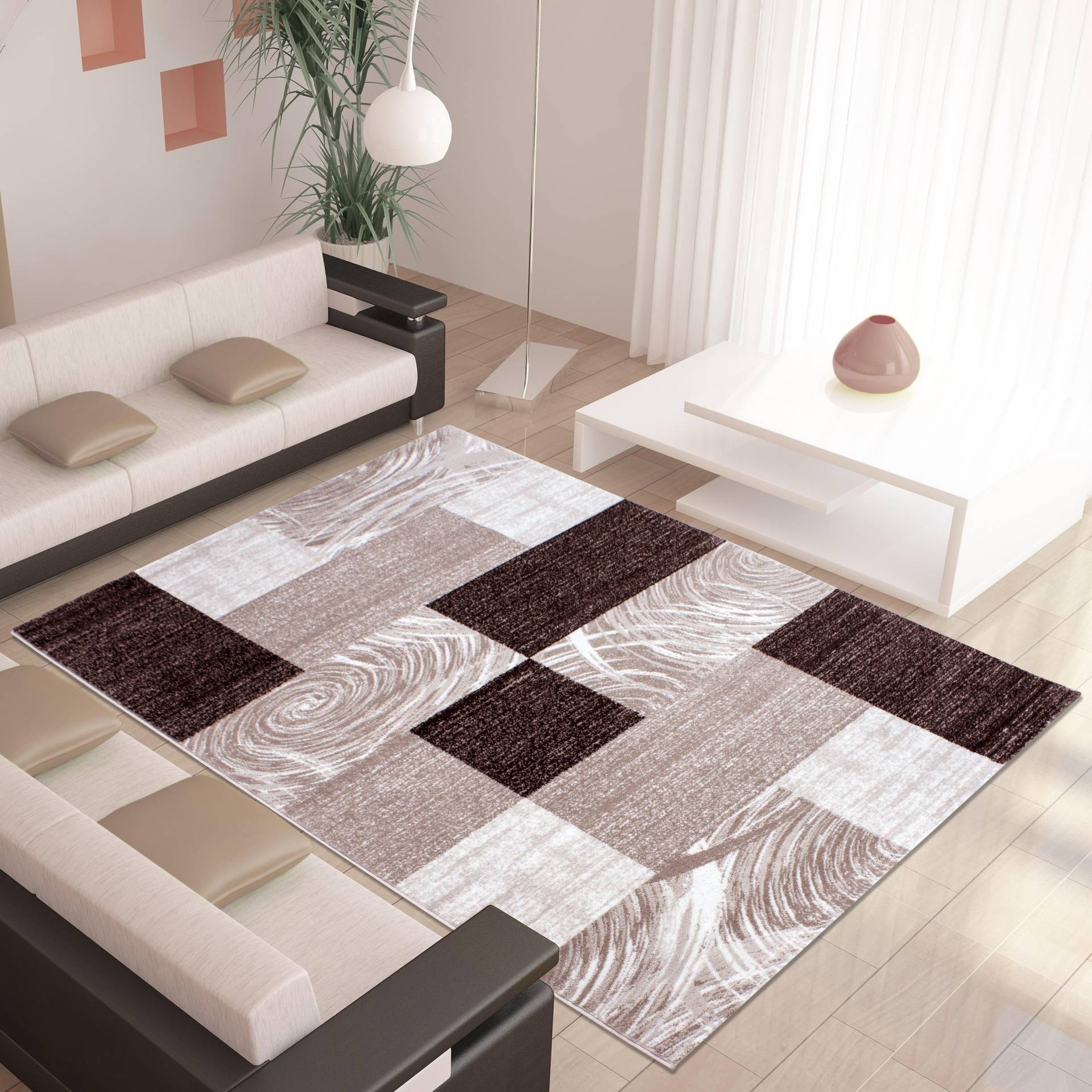 Ayyildiz Teppiche Teppich »Parma 9220«, rechteckig, 9 mm Höhe, Läufer, Kurzflor, Wohnzimmer von Ayyildiz Teppiche