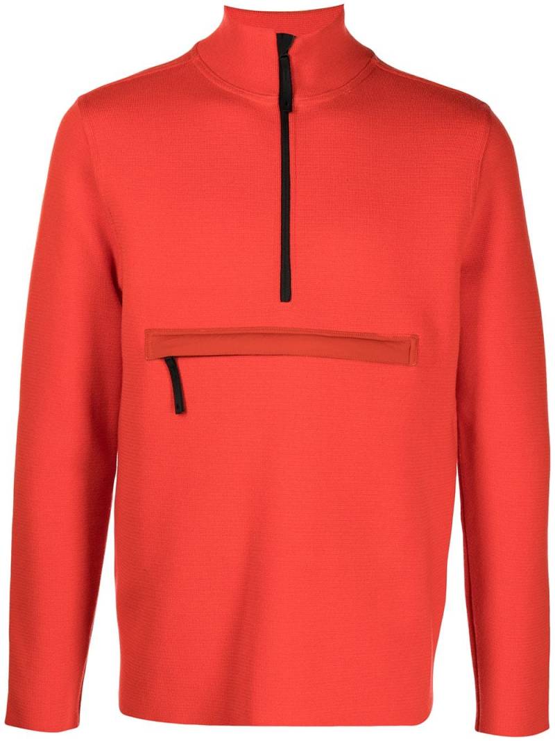 Aztech Mountain Matterhorn half-zip sweater - Orange von Aztech Mountain