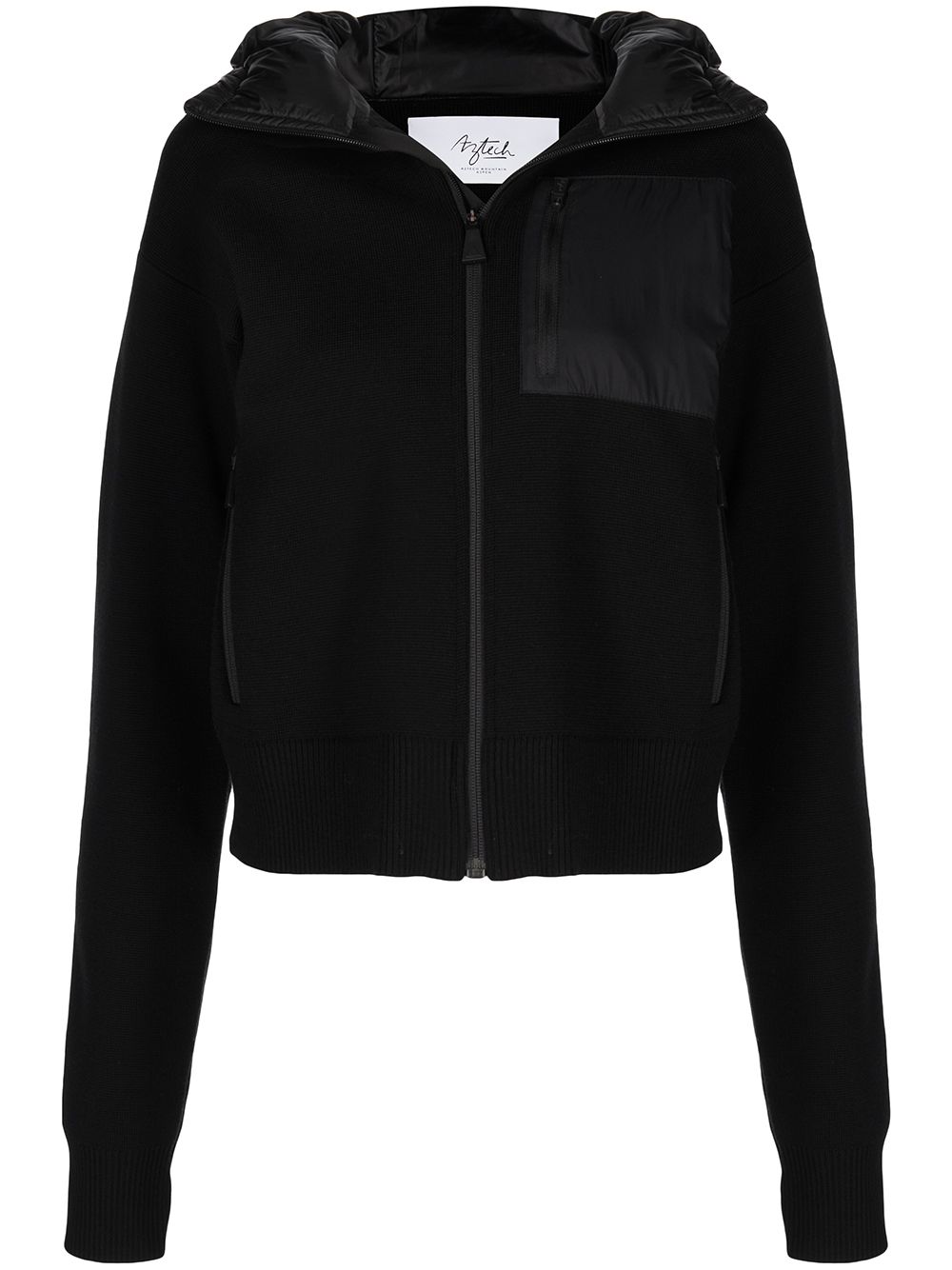 Aztech Mountain Matterhorn insulated hoodie - Black von Aztech Mountain