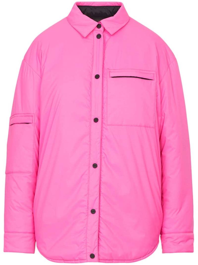 Aztech Mountain Pillow puffer shirt jacket - Pink von Aztech Mountain