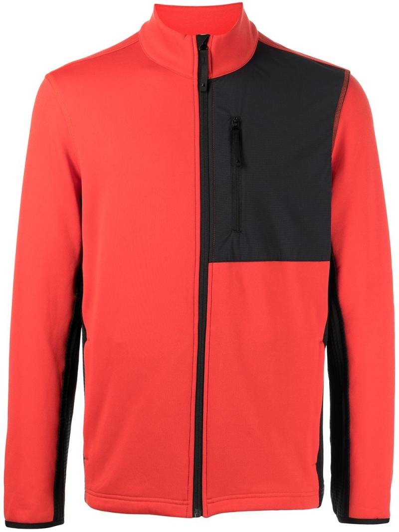 Aztech Mountain panelled fleece jacket - Orange von Aztech Mountain