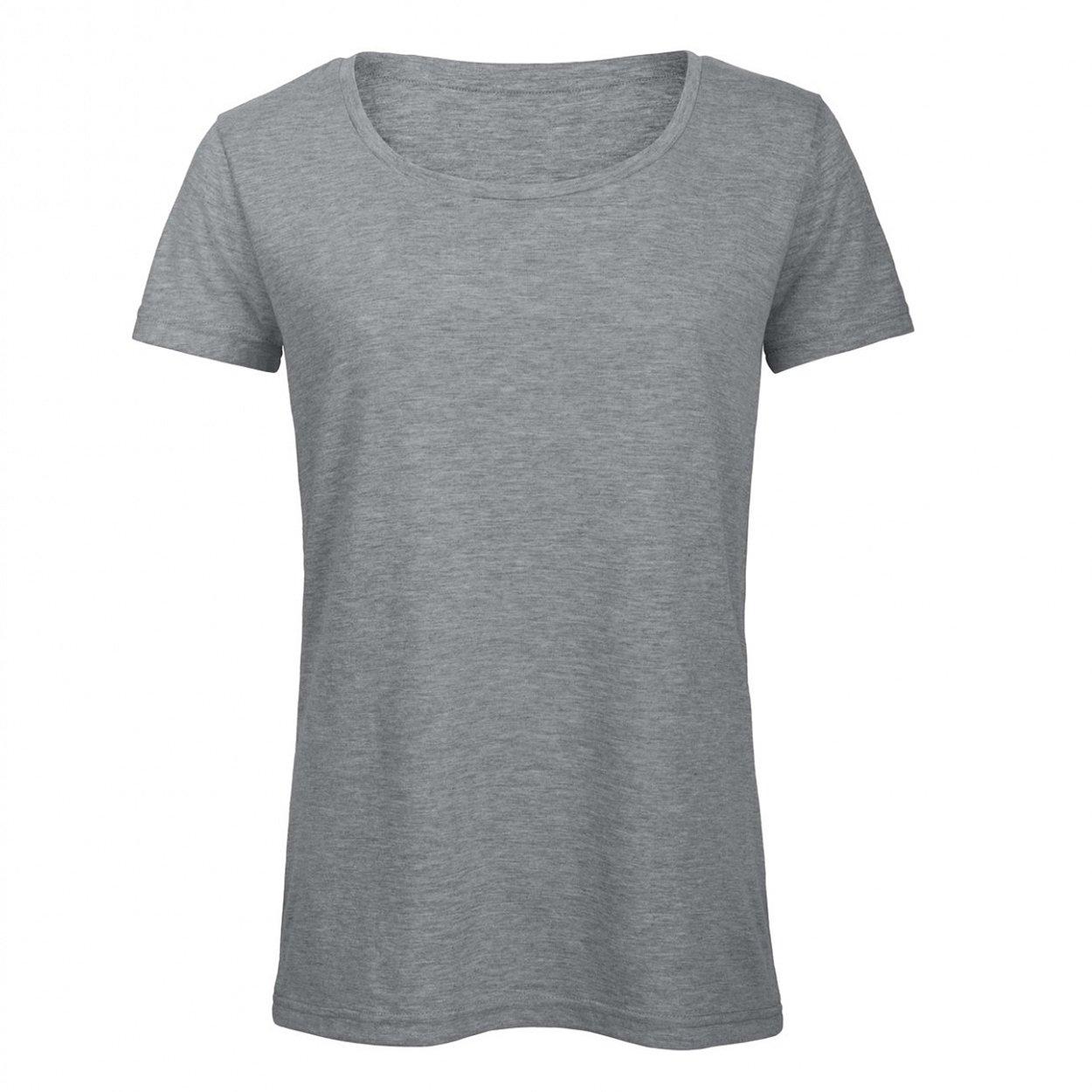 B&c Favourite Triblend Tshirt, Organische Damen Grau M von B and C