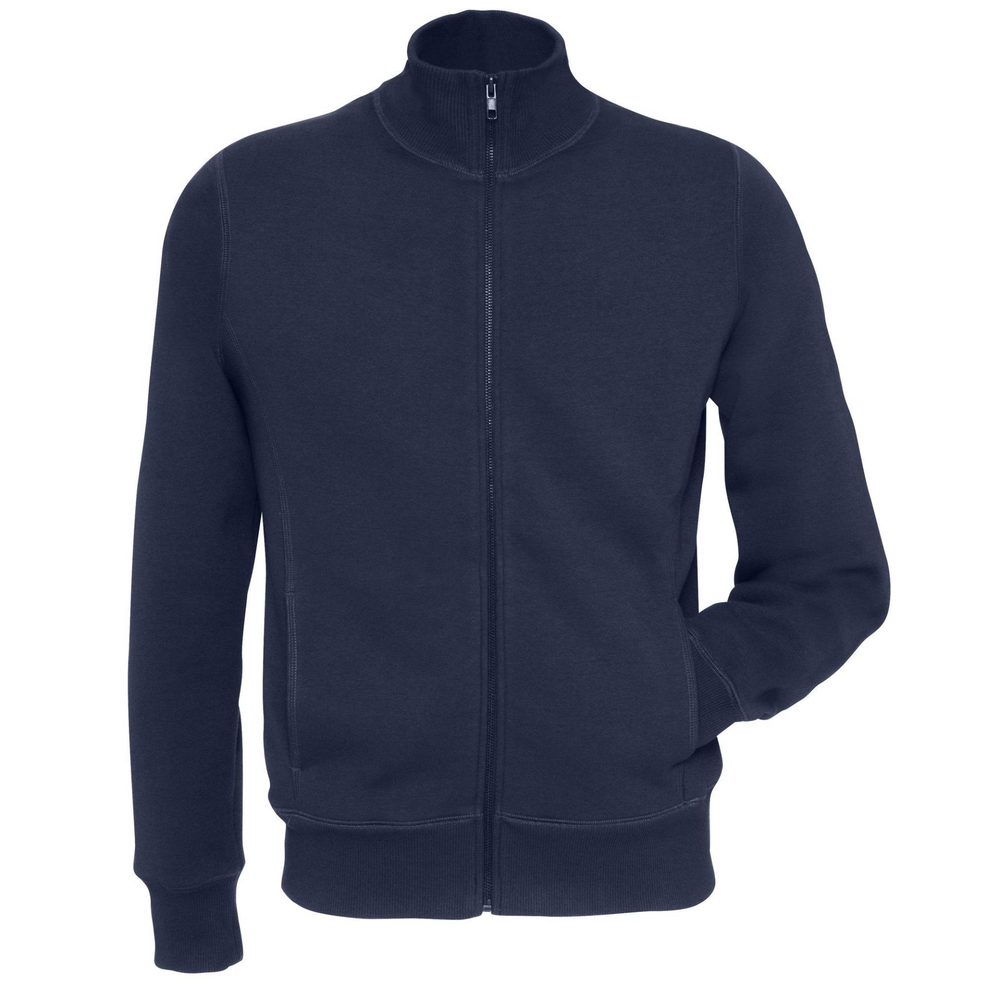 B&c Fleece Jtop Spider Herren Marine L von B and C