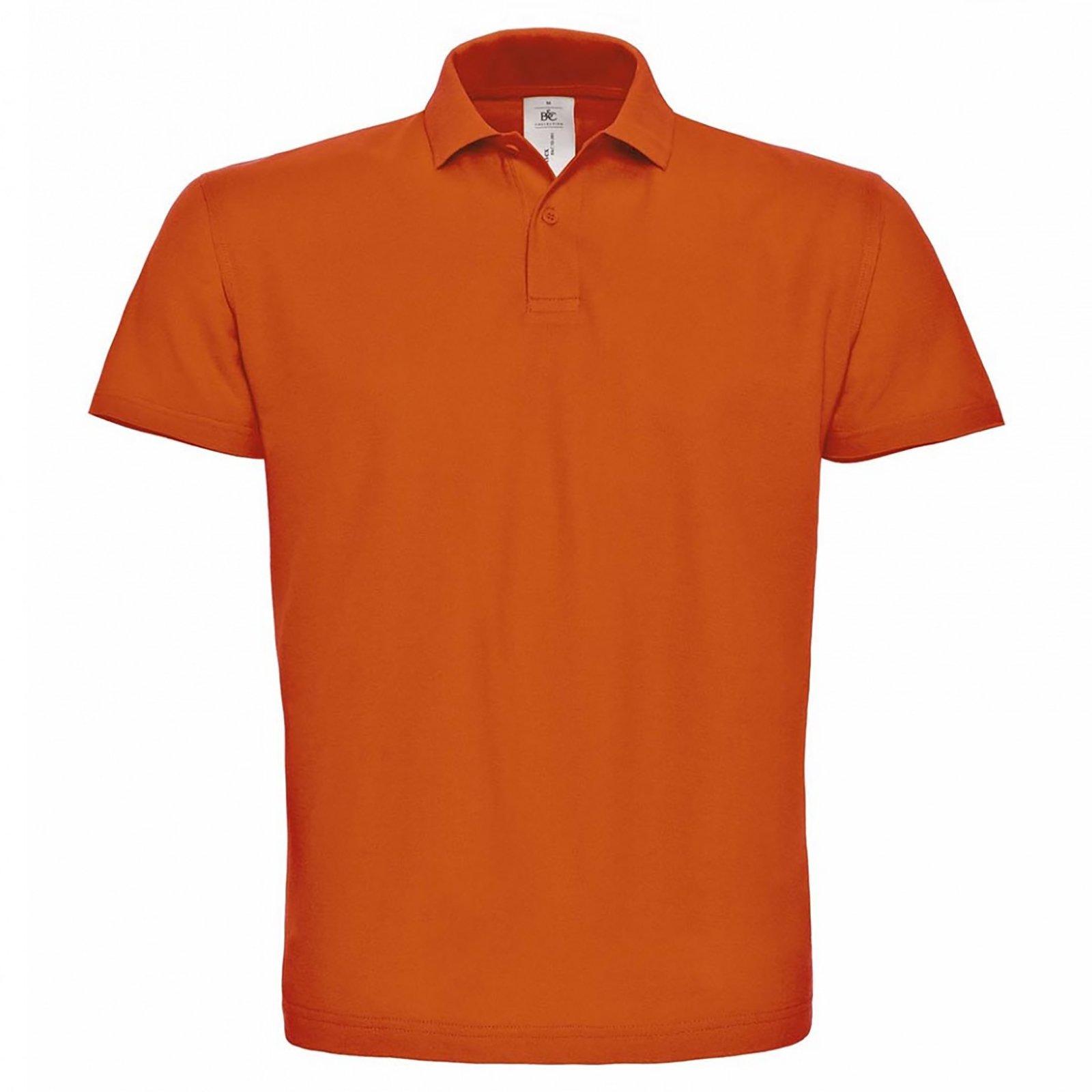 B&c Id.001 Poloshirt, Kurzarm Herren Orange XL von B and C