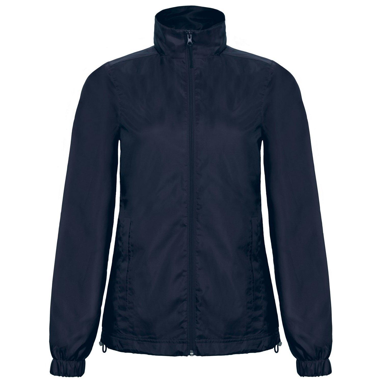 B&c Id.601 Wind Jacke Mit Kapuze, Wasser Abweisend Damen Marine XL von B and C