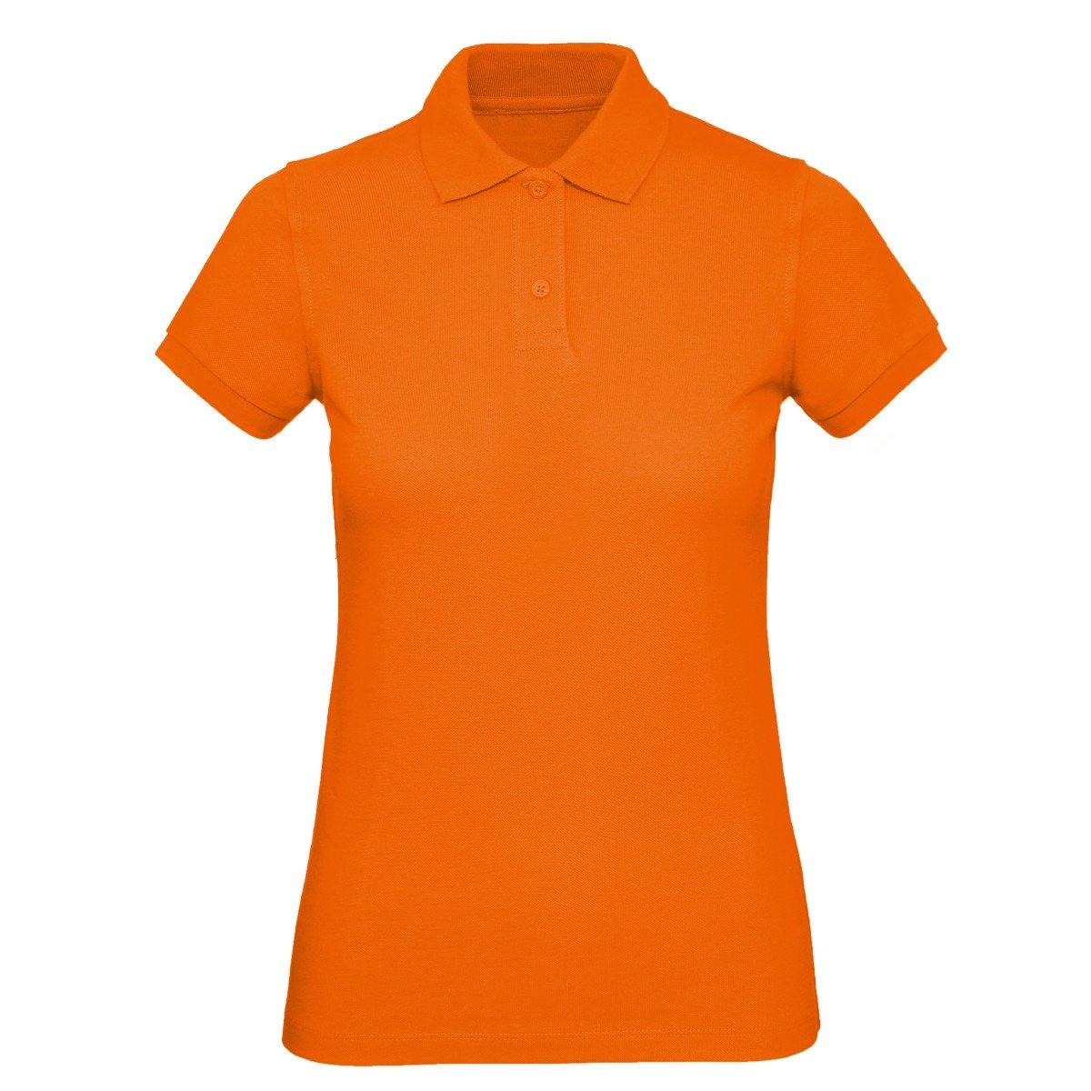 B&c Inspire Polo Herren Orange L von B and C