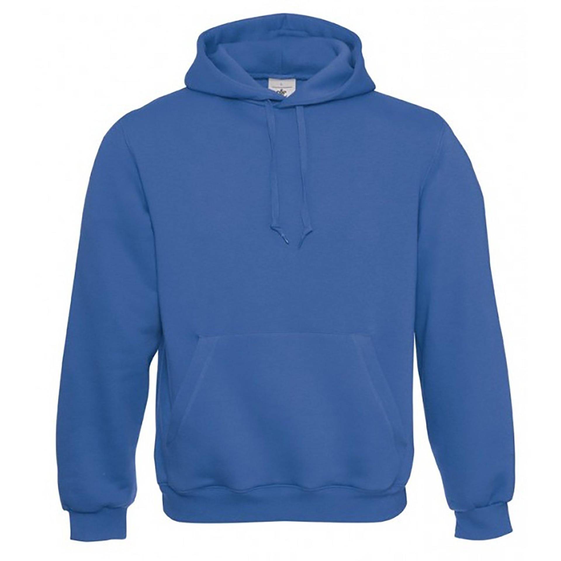 B&c Kapuzenpullover Hoodie Kapuzensweater Herren Königsblau M von B and C