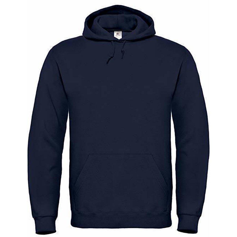 B&c Kapuzenpullover Hoodie Kapuzensweater Herren Marine L von B and C