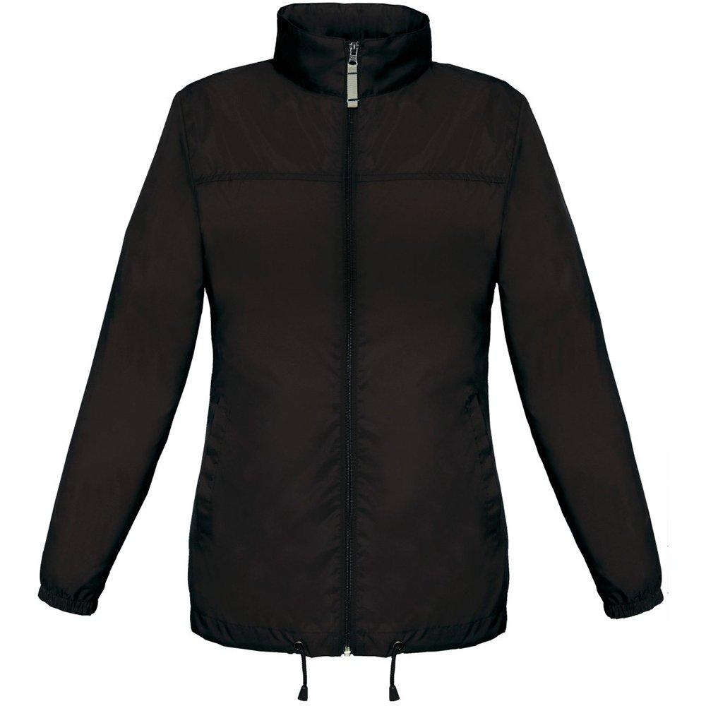 B&c Sirocco Jacke, Leicht Damen Schwarz M von B and C