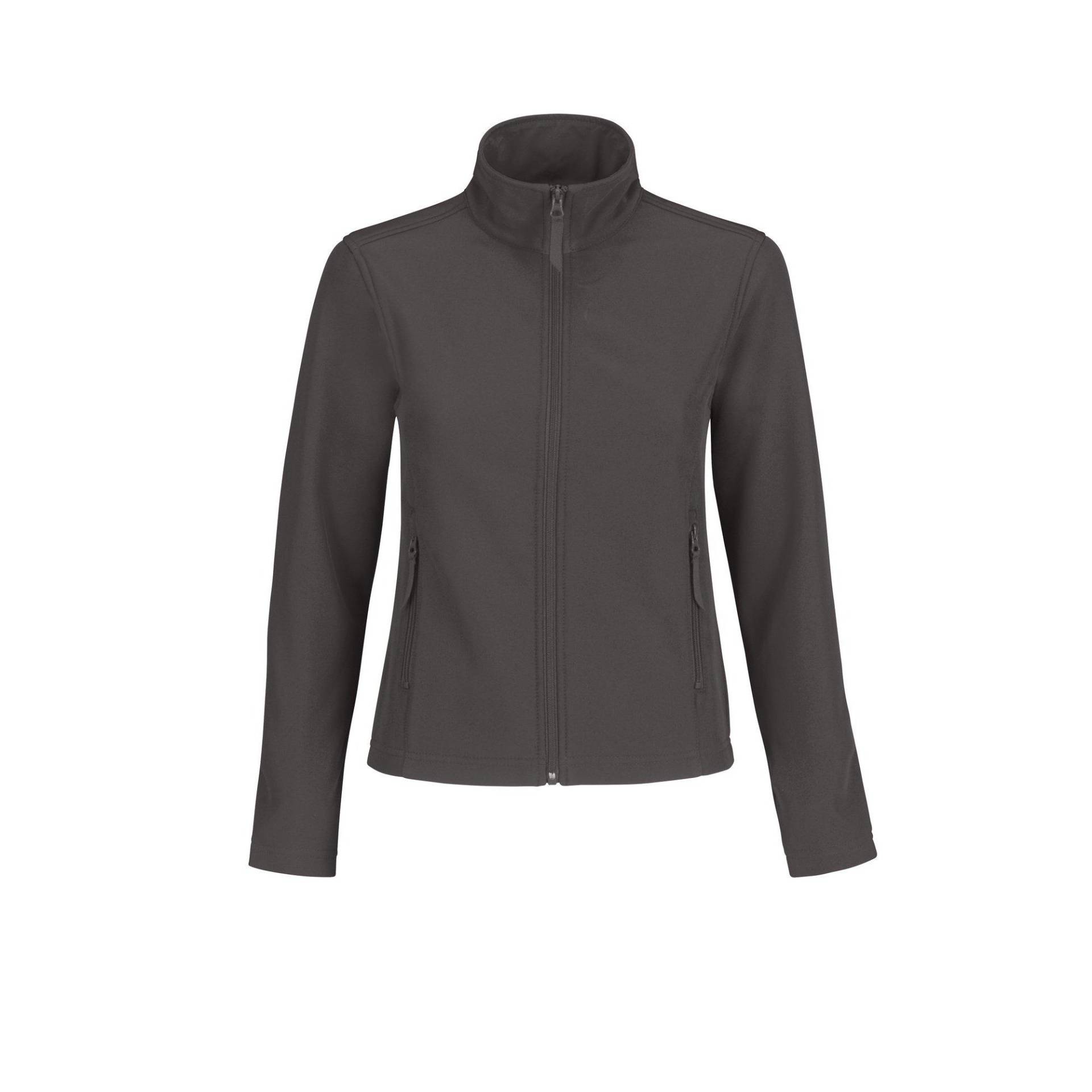 B&c Softshelljacke, Wasserabweisend Damen Spacegrau S von B and C