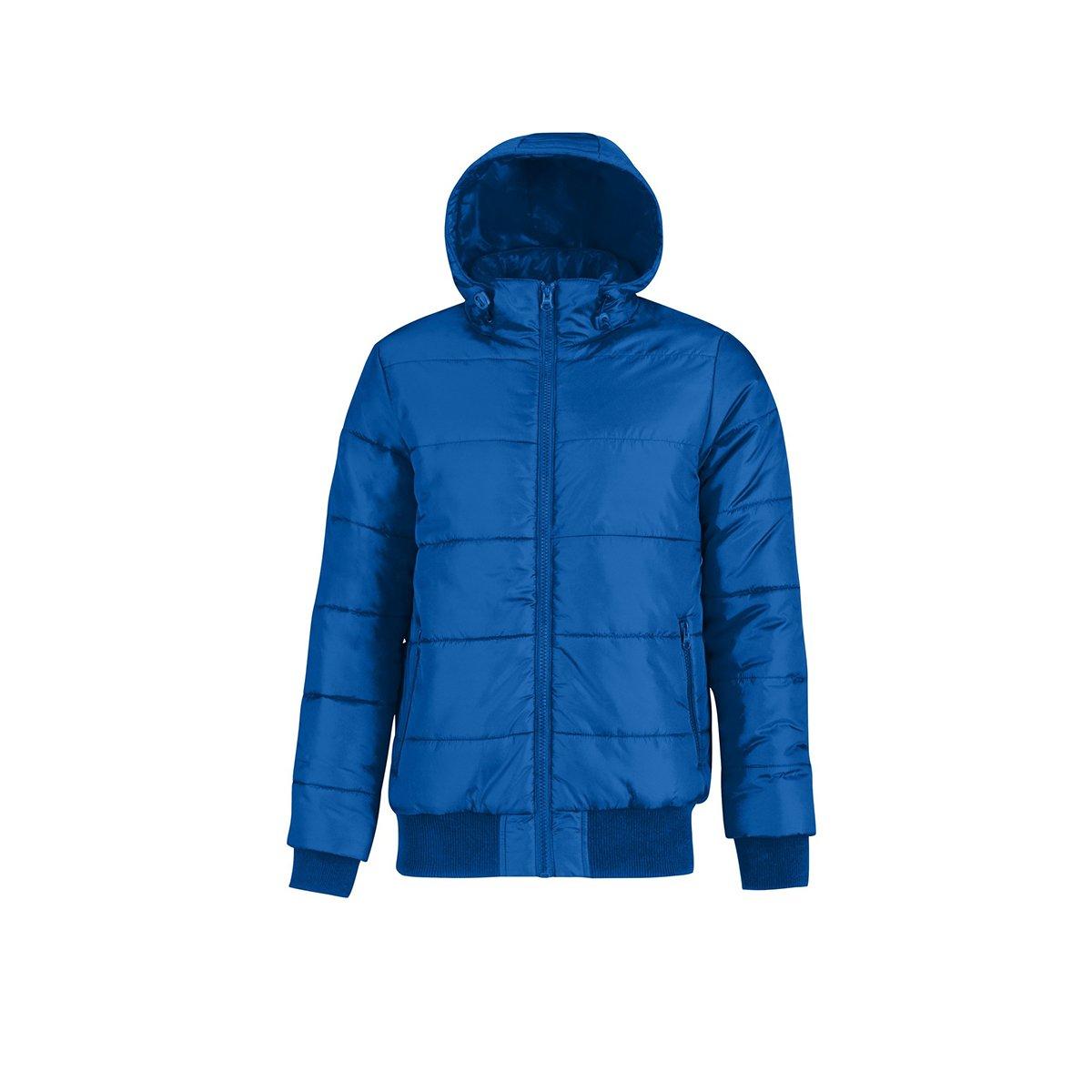 B&c Superhood Bomberjacke, Wattiert Herren Königsblau 3XL von B and C